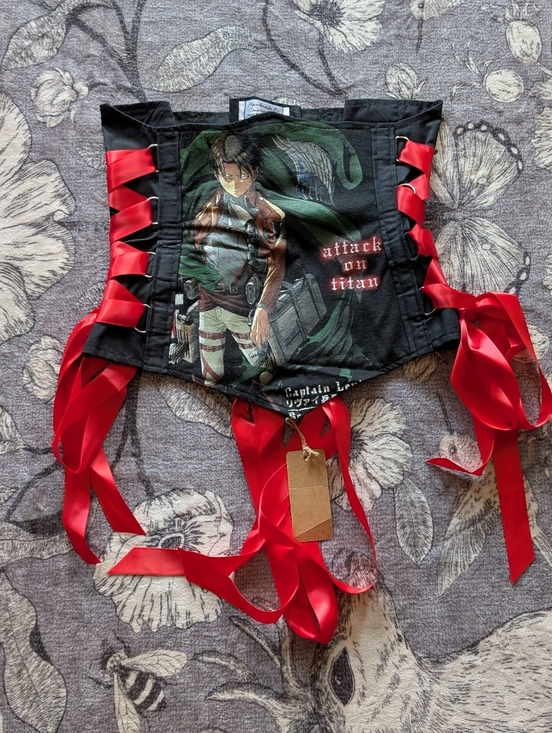 Handmade Tops - Anime Underbust Corset Top